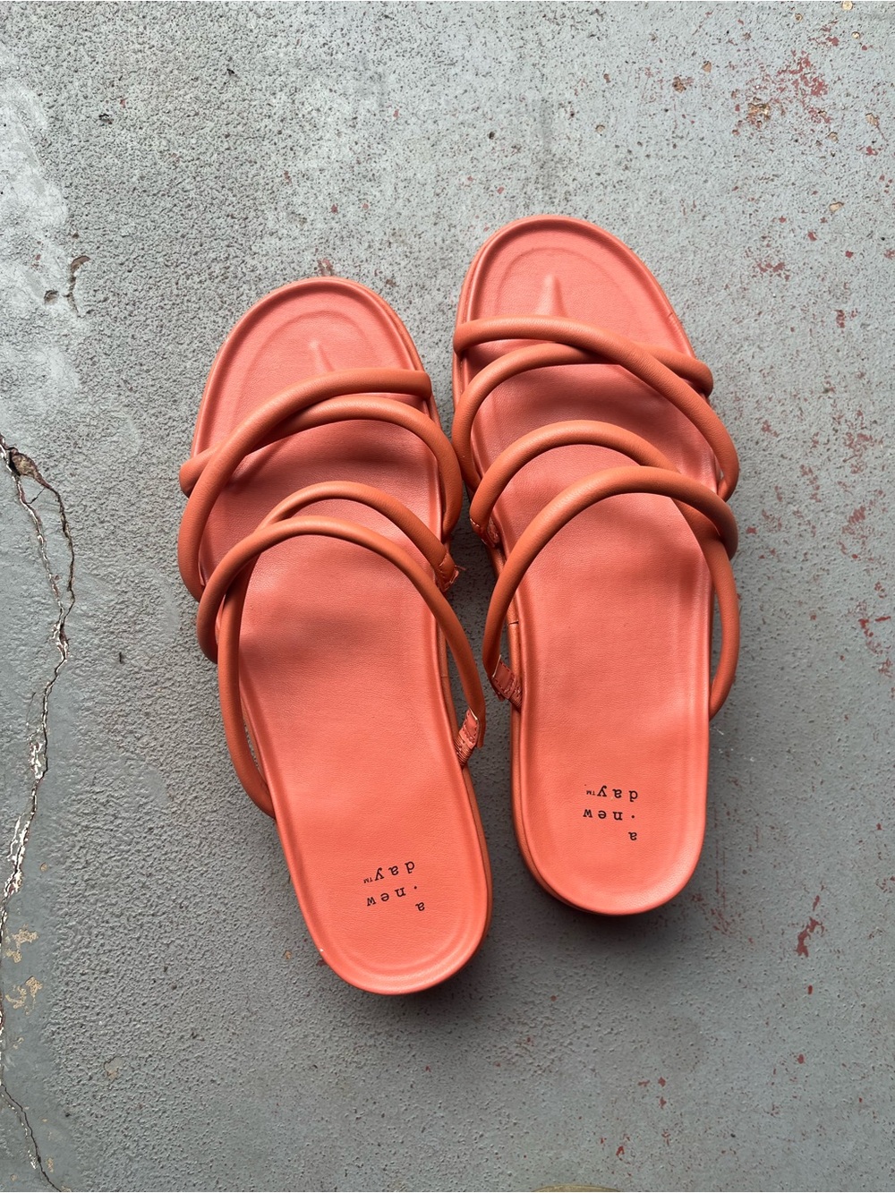 a new day Coral Strappy Slide Sandals